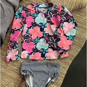 Carters little girl swimming suit
